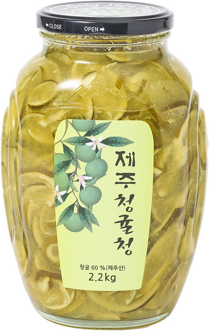 다하 제주 청귤청, 2.2kg, 1개입, 1개