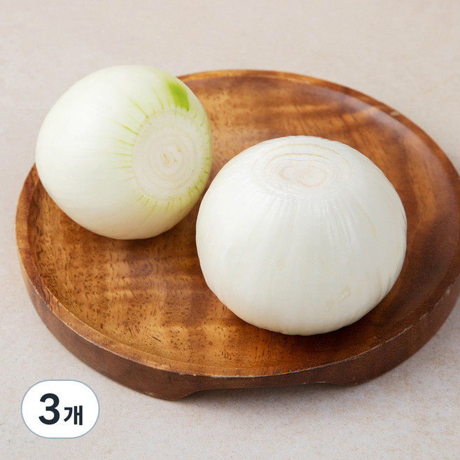 유기농 인증 국내산 깐 양파, 500g, 3개