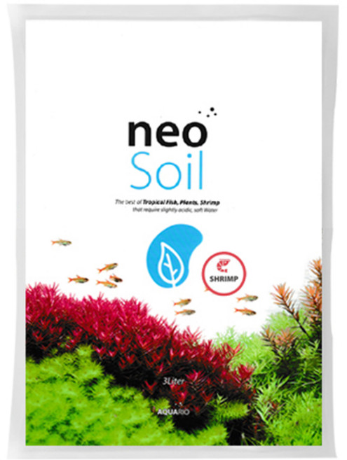 아쿠아리오 네오 컴팩트 소일 쉬림프, 3L, 1개