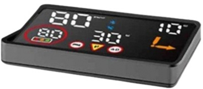 현대폰터스 헤드업 디스플레이 계기판 HUD V100, 1개