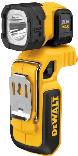 DEWALT 得偉 20VMax 鋰電LED工作燈 DCL044 160流明 360度可旋轉照明頭設計, 1個