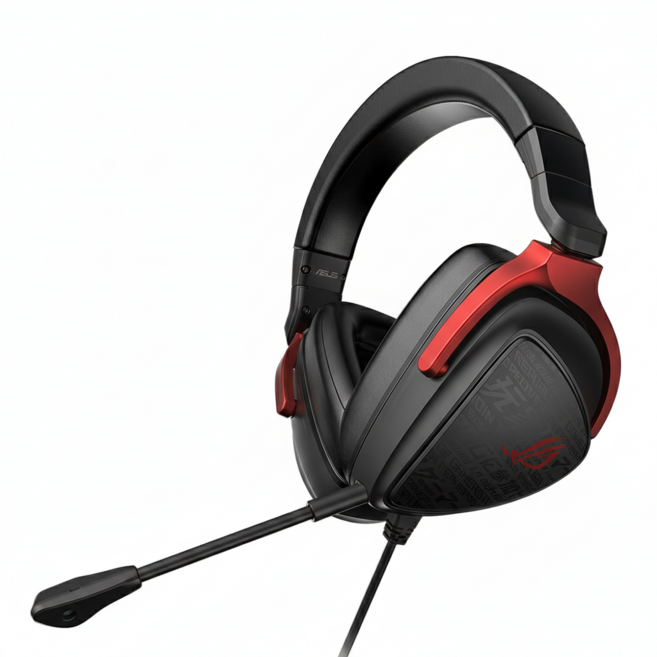 ASUS 華碩 ROG Delta S Core Wired 耳罩式 電競耳機 輕量設計 3.5mm 黑色 90YH03JC-B1UA00