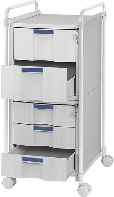 카파맥스 멀티 이동형 서류함 360 x 420 x 790 mm, 5단