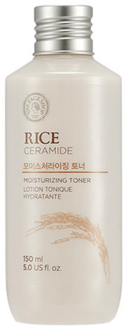 더페이스샵 라이스 앤 세라마이드 모이스처 토너, 150ml, 1개