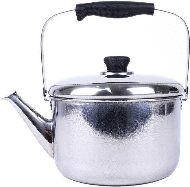 리빙글로리 파인트 인덕션 주전자 국내생산, 실버, 3L