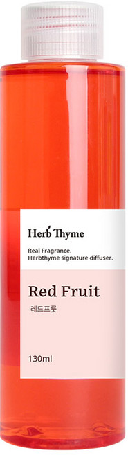허브타임 디퓨저 리필, 레드프룻, 130ml, 1개