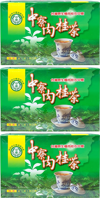 中寮鄉農會 中寮肉桂茶, 2.5g, 20包, 3盒