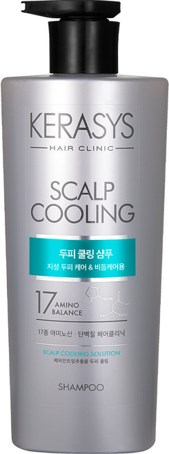 케라시스 두피 쿨링 단백질 샴푸, 750ml, 1개