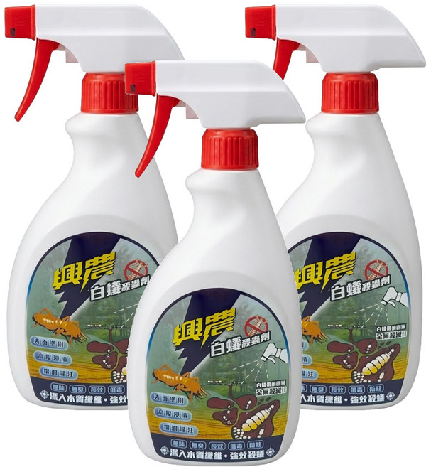 Sinon 興農 白蟻攻法, 3瓶, 500ml