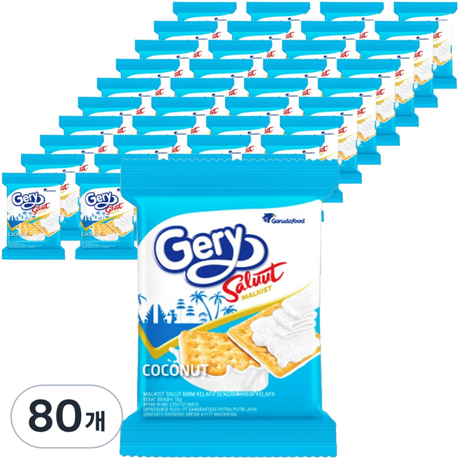 게리 오리지널 크래커 코코넛, 80개, 19g