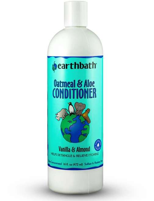 얼스배스 오트밀 & 알로에 애견 컨디셔너, 472ml, 1개입, 1개 - 쿠팡