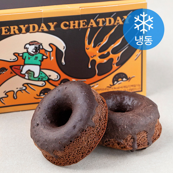 프로넛 카카오 도넛 (냉동), 45g, 6개입, 1개