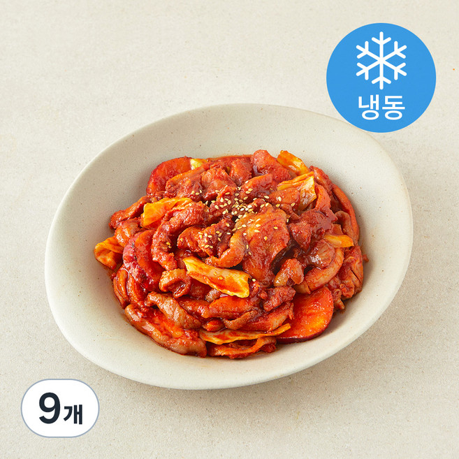홈스쿡 본점 닭갈비 (냉동), 400g, 9개
