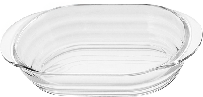 HARIO 好璃奧 焗烤盤600 213 x 120 x 45mm 600ml, 透明色, 1個