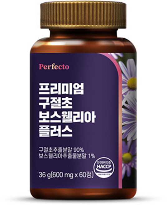 퍼펙토 프리미엄 구절초 보스웰리아 플러스, 1개, 60정