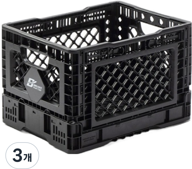 빅앤트 폴딩박스, 블랙, 3개
