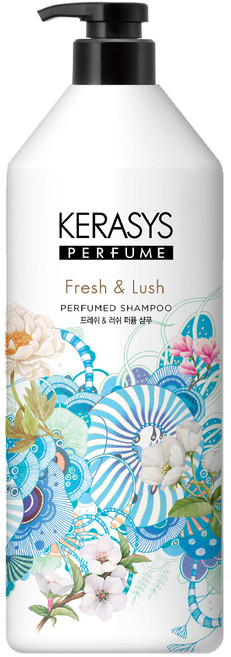 케라시스 퍼퓸 케어 샴푸 프레쉬 앤 러쉬, 1L, 1개