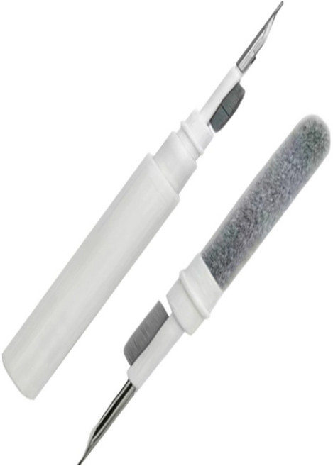 벨리오 에어팟 이어폰 청소키트 먼지제거 브러쉬, 화이트, 1개, AH-0022