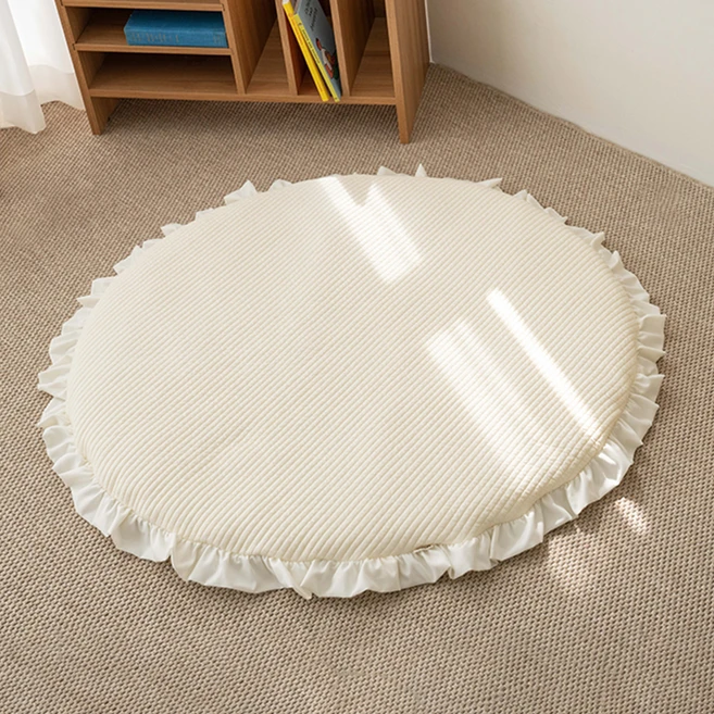 롤베이비 유아 착한 러그, 아이보리, 1개 - 쿠팡