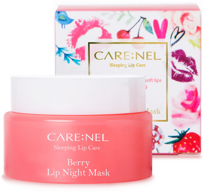까레넬 베리 립 나이트 마스크 23g, 1개입, 1개