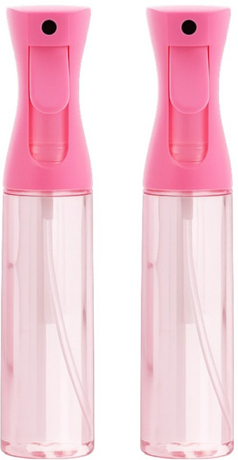 오템 안개 분사 분무기 스프레이 300ml, 분홍, 2개