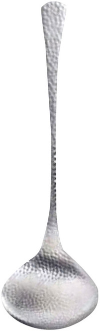 SALUS 佐藤金屬 槌目手感不鏽鋼火鍋湯勺, 1支