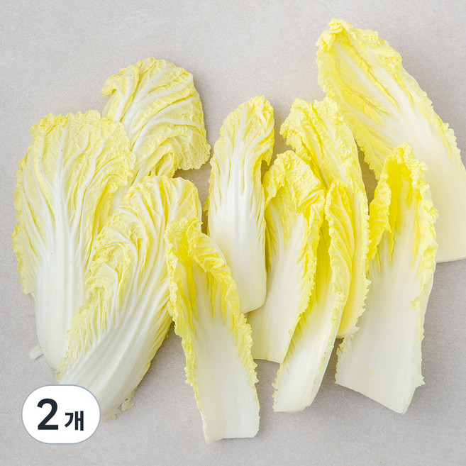 국내산 손질 쌈배추, 200g, 2개