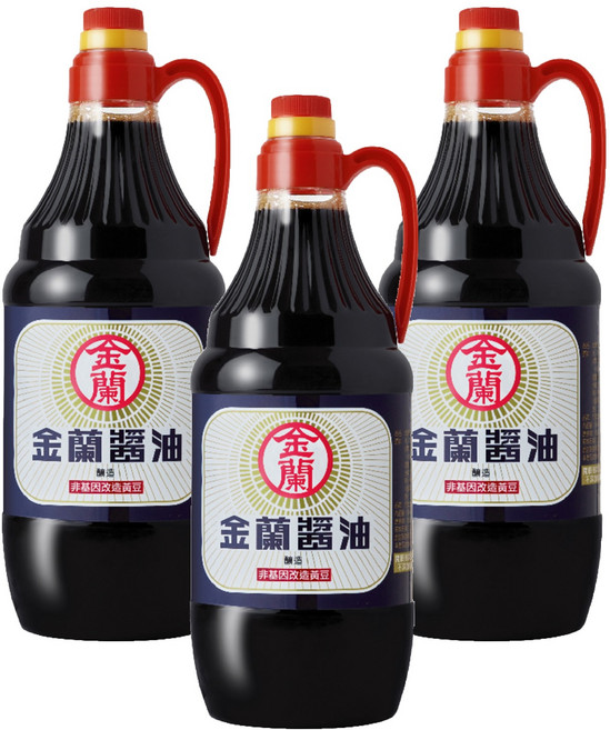 KIMLAN 金蘭 醬油, 2L, 3桶