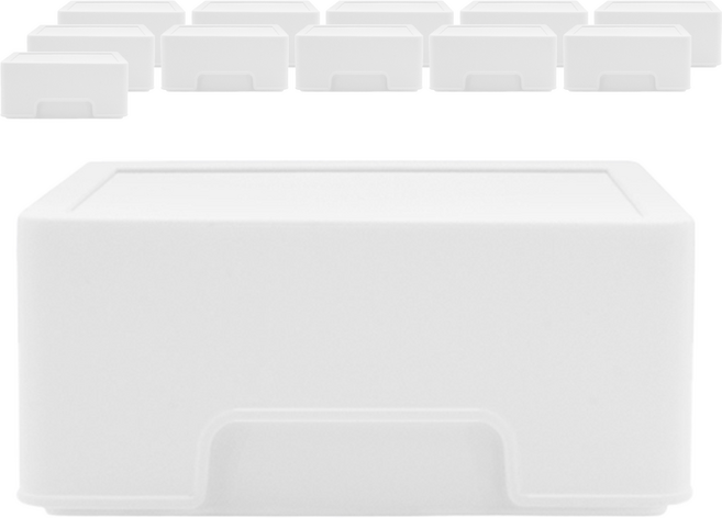 베리구즈 심플 사각 수납함 소, 12개