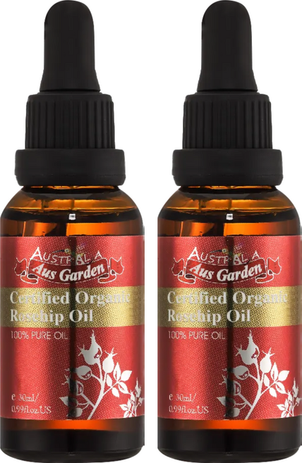 Aus Garden 澳維花園精油 A2013 玫瑰果油, 30ml, 2瓶