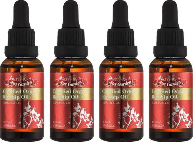 Aus Garden 澳維花園精油 A2013 玫瑰果油, 30ml, 4瓶