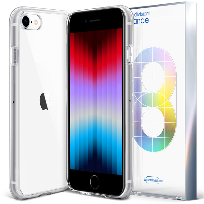 슈퍼디비전 퓨어 클리어 휴대폰 케이스