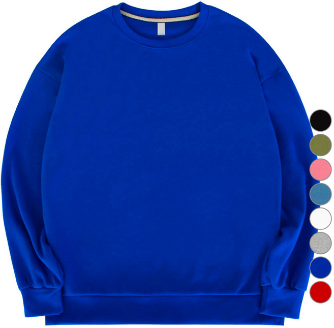 제이비패션 남녀공용 무지 오버핏 맨투맨