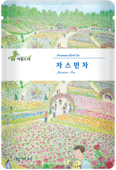 아름드레 프리미엄 삼각티백 쟈스민, 1.1g, 25개입, 1개