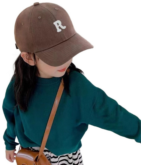 愛北鼻 兒童大R字棒球帽 遮陽透氣舒適