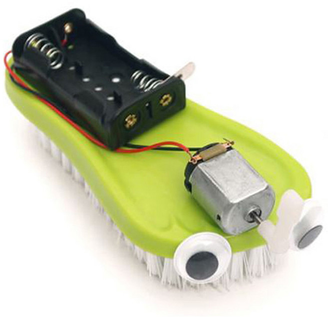 티처스 STEAM 구둣솔 진동 청소로봇 SJ-60, 1세트