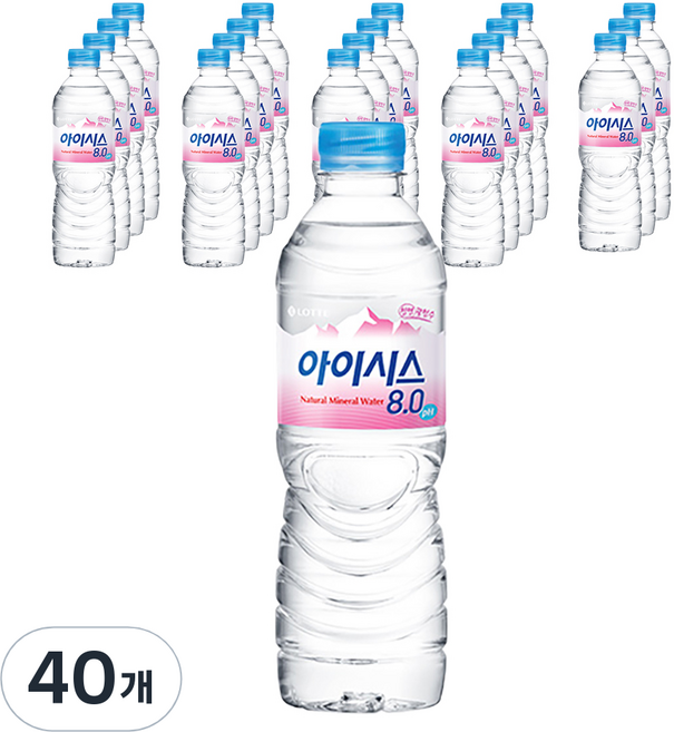 아이시스 8.0, 40개, 500ml