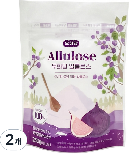 무화당 알룰로스 분말, 250g, 2개