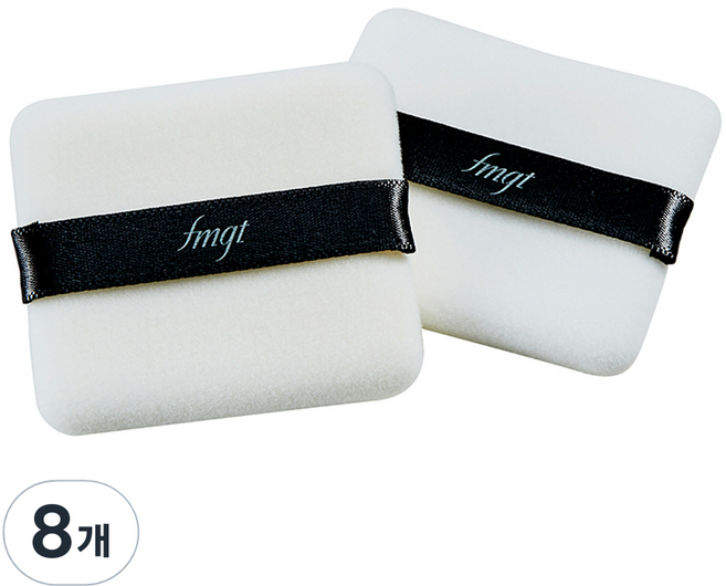 더페이스샵 더페이스샵 데일리 뷰티툴즈 뽀송 후로킹 퍼프 사각, 혼합색상, 8개