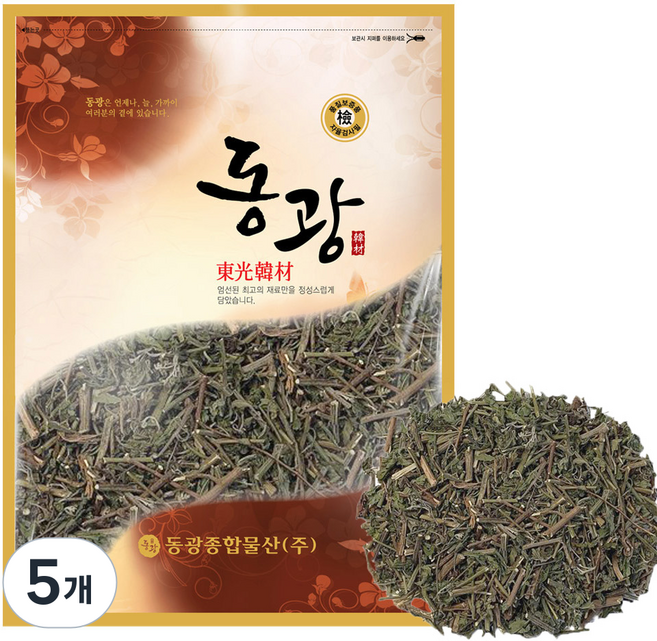 동광종합물산 국내산 구절초차, 600g, 5개