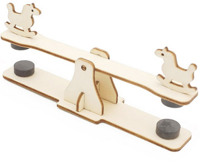 티처스 STEAM 자력반동 자석 시소 만들기 M-13, 1세트