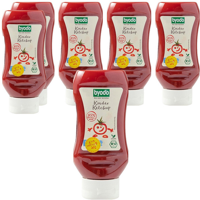 뵤도 유기농 토마토 케첩 키즈, 300ml, 6개