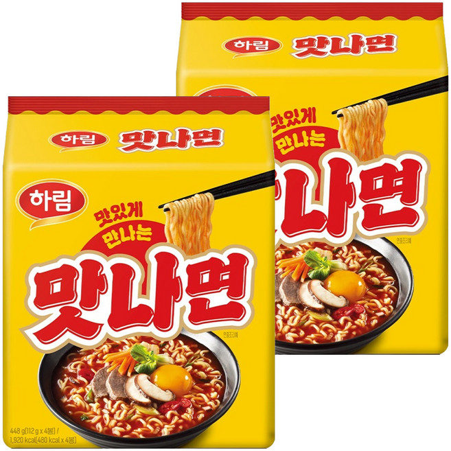 하림 맛나면 112g, 8개