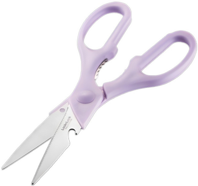 락앤락 컬러풀 주방가위, 바이올렛, 1개
