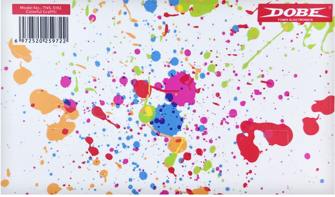 DOBE Switch2貼紙, 彩色塗鴉 多色, 1個, TNS-5192