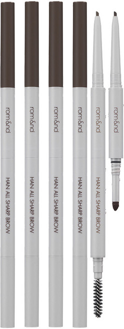 롬앤 한올 샤프브로우 0.17g, w1 젠틀브라운, 4개