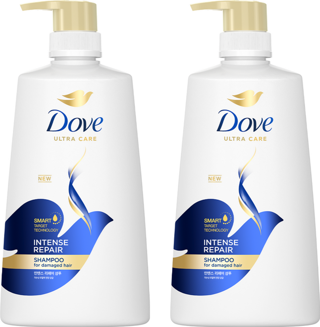 Dove 多芬 深層修護洗髮精 強韌抗斷 受損髮質適用, 680ml, 2瓶