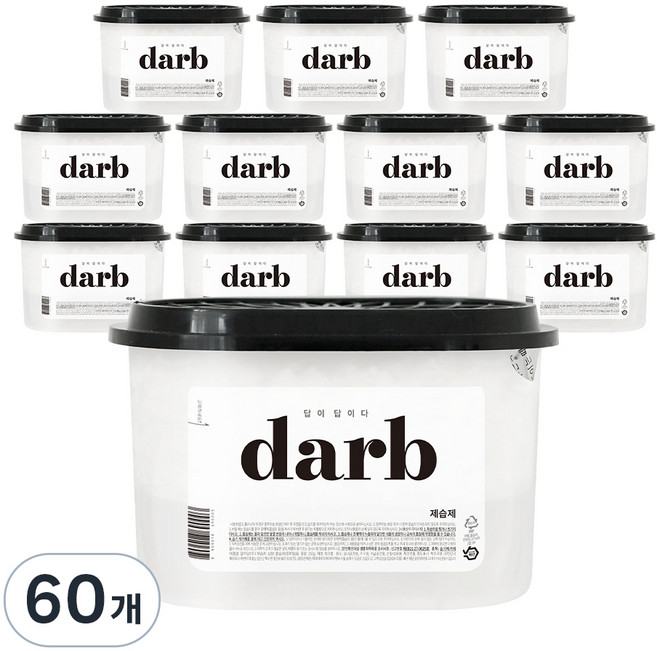 답이답이다 제습제 본품, 520ml, 60개