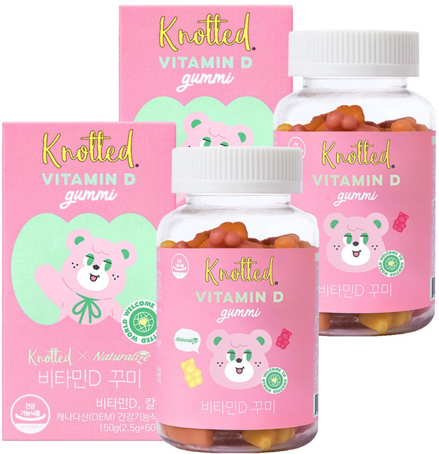 노티드 비타민D 꾸미, 150g, 2개