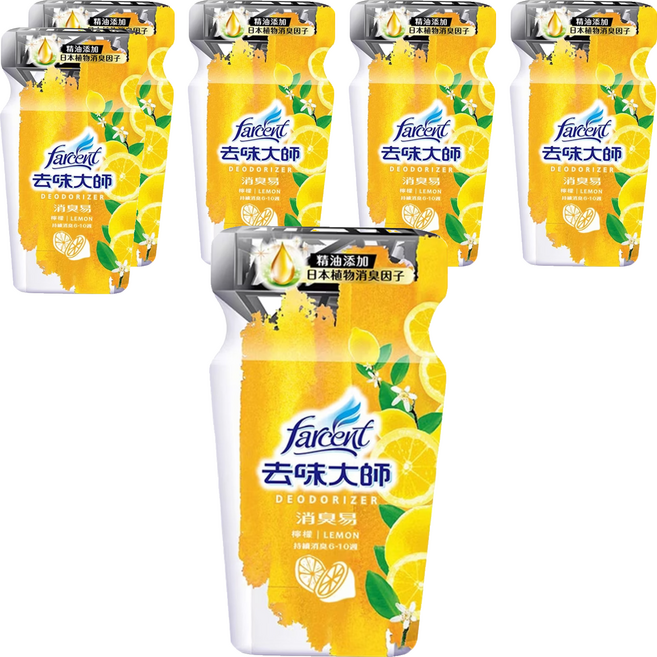 farcent 花仙子 去味大師 消臭易, 350ml, 6瓶